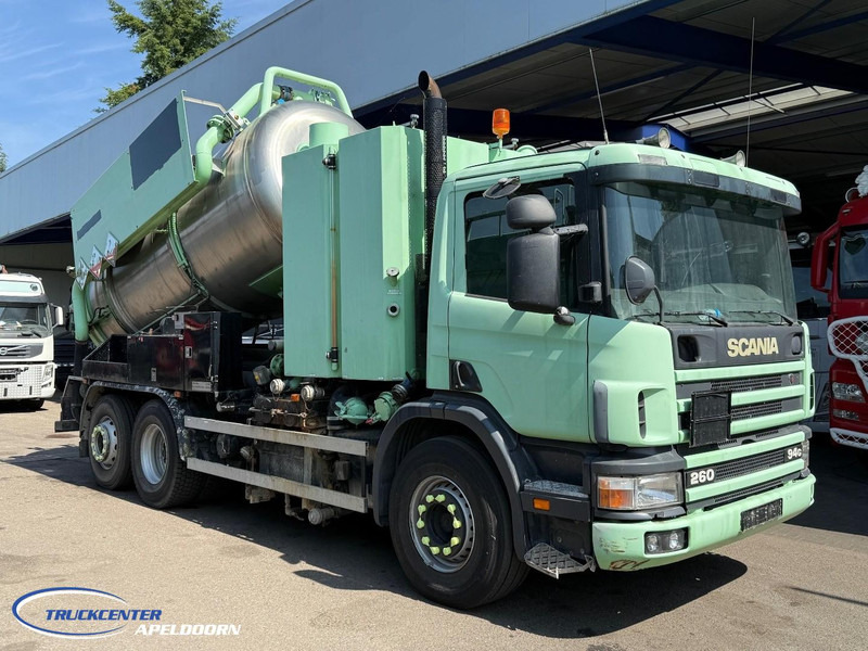 Scania 94G - 260 RVS opbouw, ADR - Vakuum lastebil: bilde 1 Scania 94G - 260 RVS opbouw, ADR - Vakuum lastebil: bilde 1