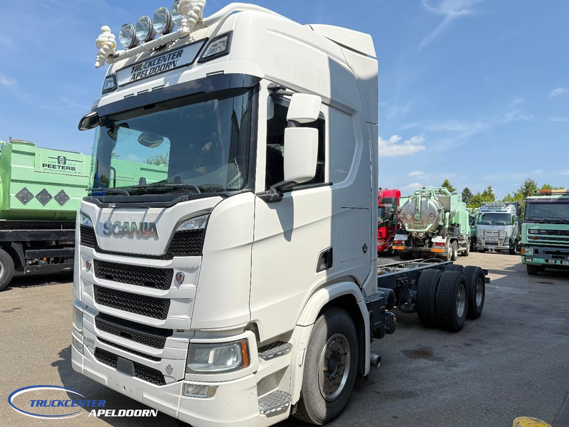 Scania R650 V8 NGS 6x4, Standclima, Retarder, PTO, 9000 Vooras - Chassis lastebil: bilde 3 Scania R650 V8 NGS 6x4, Standclima, Retarder, PTO, 9000 Vooras - Chassis lastebil: bilde 3