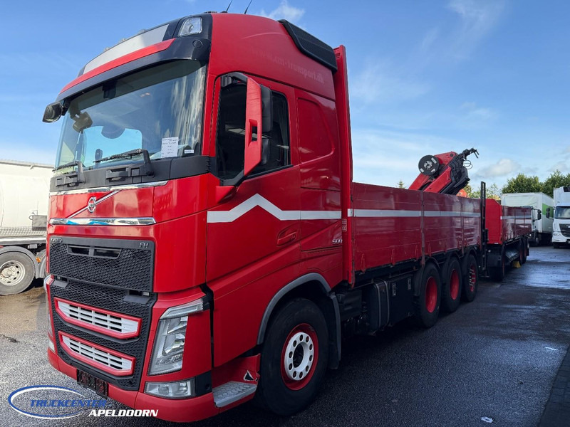Volvo FH 500 8x4, HMF 2120 K4 + Rotator, + Krone trailer - Planbil, Kranbil: bilde 3 Volvo FH 500 8x4, HMF 2120 K4 + Rotator, + Krone trailer - Planbil, Kranbil: bilde 3