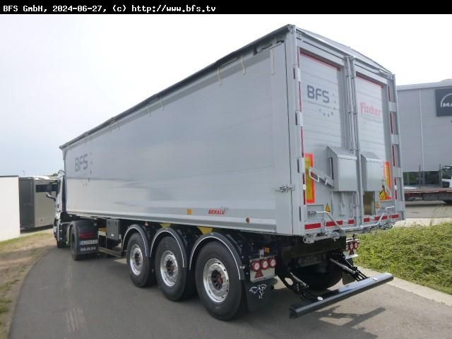 Benalu BULKLINER S 52 m³ Alu-Kastenmulde, Kombiklappe - Tippsemi: bilde 2 Benalu BULKLINER S 52 m³ Alu-Kastenmulde, Kombiklappe - Tippsemi: bilde 2