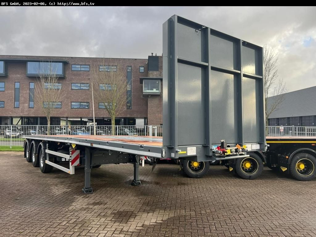 Broshuis Telesattel 1x ausziehbar 3-Achs Telesattel Leich - Åpen semitrailer: bilde 2 Broshuis Telesattel 1x ausziehbar 3-Achs Telesattel Leich - Åpen semitrailer: bilde 2