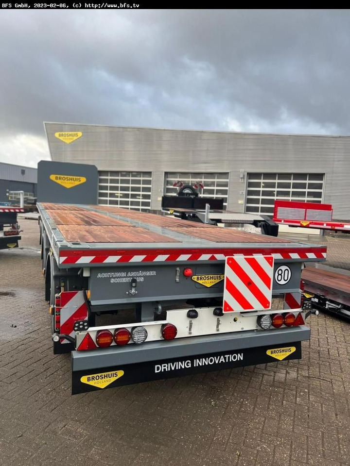 Broshuis Telesattel 1x ausziehbar 3-Achs Telesattel Leich - Åpen semitrailer: bilde 4 Broshuis Telesattel 1x ausziehbar 3-Achs Telesattel Leich - Åpen semitrailer: bilde 4