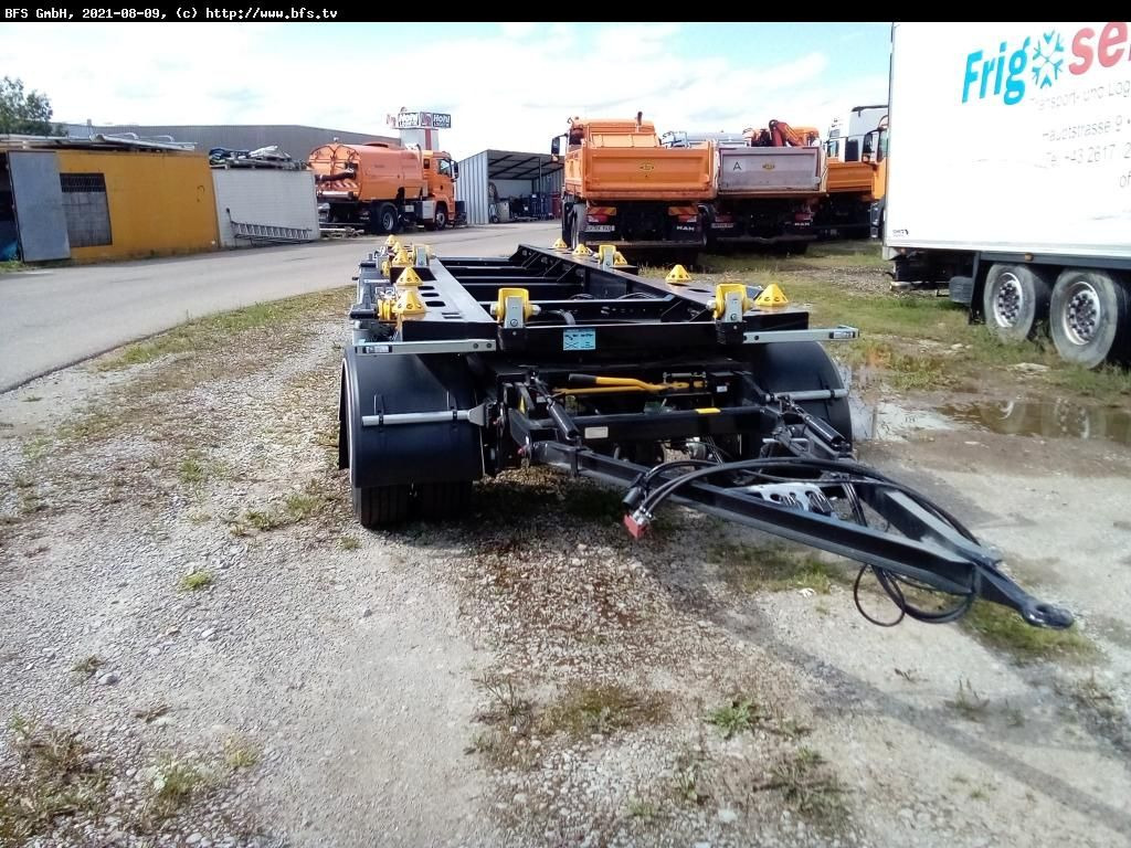 Hüffermann Vario-Carrier HMA 2424 ZB 3-Achs für Absetzmulde - Krokhenger/ Liftdumper henger: bilde 1 Hüffermann Vario-Carrier HMA 2424 ZB 3-Achs für Absetzmulde - Krokhenger/ Liftdumper henger: bilde 1