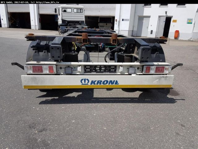 Krone Lafette AZ 18E BDF Lafette - Container-transport/ Vekselflak tilhenger: bilde 3 Krone Lafette AZ 18E BDF Lafette - Container-transport/ Vekselflak tilhenger: bilde 3