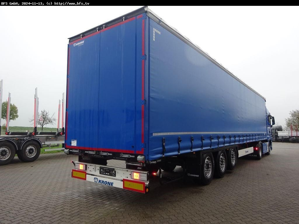Krone Sattelauflieger SDP 27 eLB50-CS XL Getränke, Cod - Gardintrailer: bilde 2 Krone Sattelauflieger SDP 27 eLB50-CS XL Getränke, Cod - Gardintrailer: bilde 2