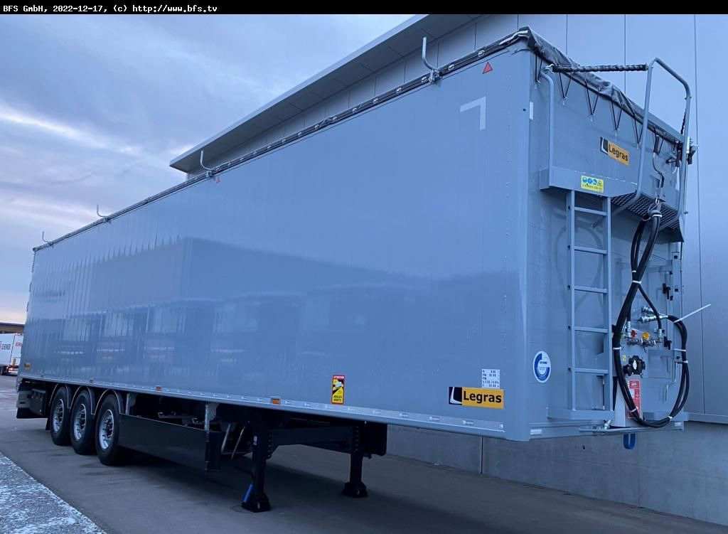 Legras Schubboden FMA FM-Edition, Schubbodenauflieger 9 - Med walking floor semitrailer: bilde 1 Legras Schubboden FMA FM-Edition, Schubbodenauflieger 9 - Med walking floor semitrailer: bilde 1