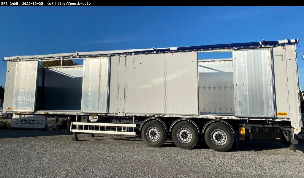 Legras Schubboden FMA SEITENTÜRER, 88 m³ - Med walking floor semitrailer: bilde 1 Legras Schubboden FMA SEITENTÜRER, 88 m³ - Med walking floor semitrailer: bilde 1