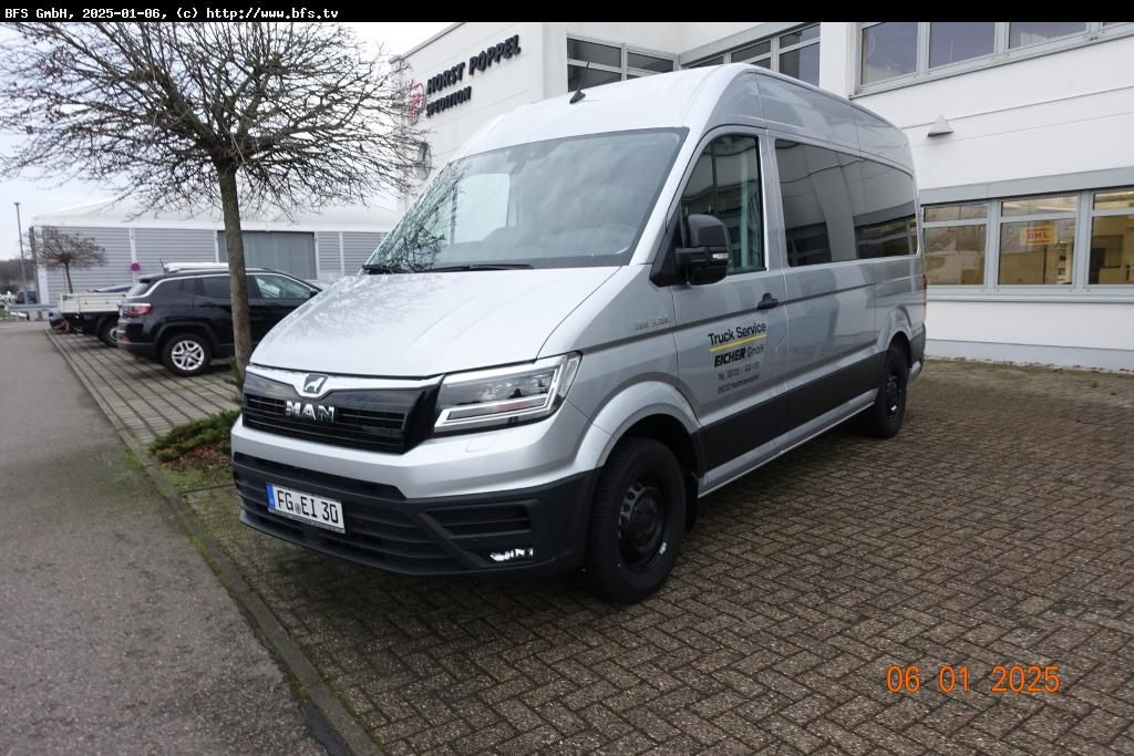 MAN TGE 3.180 4x2 F SB 8 Sitzer, Automatik, Anhängek - Minibuss, Persontransport: bilde 1 MAN TGE 3.180 4x2 F SB 8 Sitzer, Automatik, Anhängek - Minibuss, Persontransport: bilde 1
