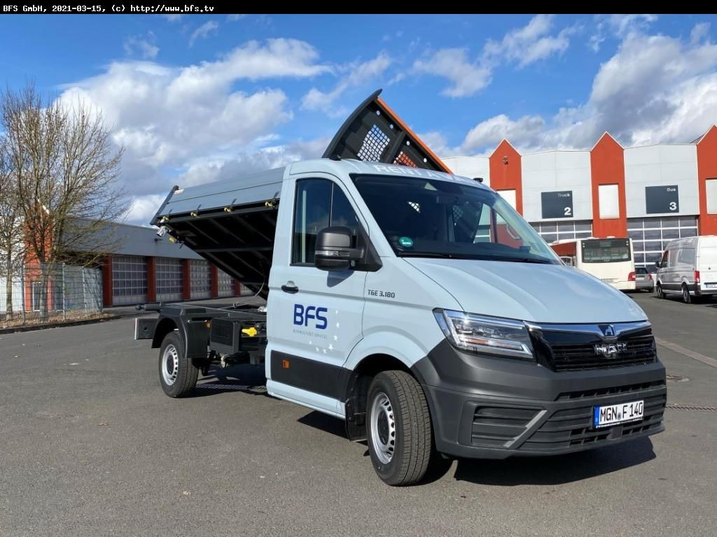 MAN TGE 3.180 4x2 F SB Dreiseitenkipper - Varebil med tipp: bilde 2 MAN TGE 3.180 4x2 F SB Dreiseitenkipper - Varebil med tipp: bilde 2
