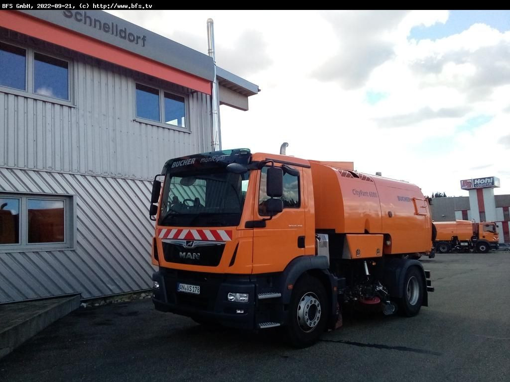 MAN TGM 15.290 4x2 BL CityFant 6000 SH Doppelseitige - Feiebil: bilde 1 MAN TGM 15.290 4x2 BL CityFant 6000 SH Doppelseitige - Feiebil: bilde 1