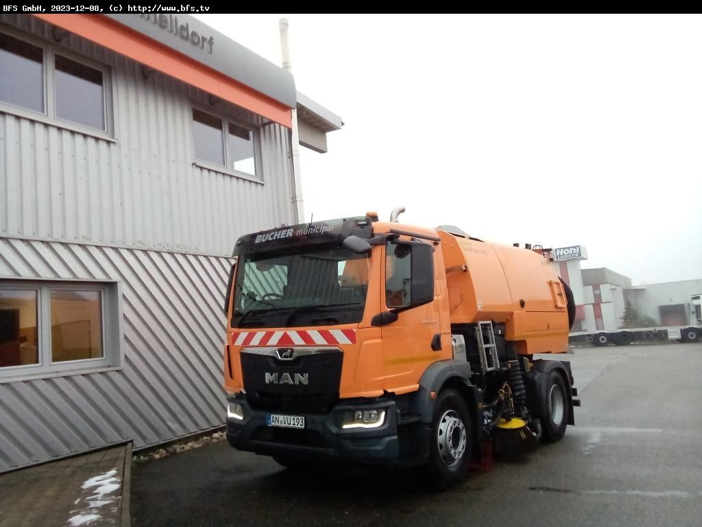 MAN TGM 18.250 4x2 BL Bucher V65_Twin - Feiebil: bilde 1 MAN TGM 18.250 4x2 BL Bucher V65_Twin - Feiebil: bilde 1