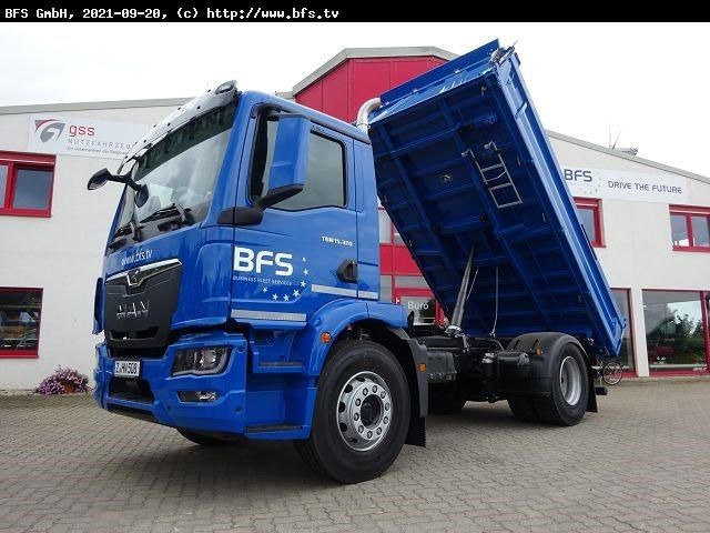 MAN TGM (TG3) 15.320 4x2 BL 3-Seiten Kipper, Anhänge - Tippbil: bilde 1 MAN TGM (TG3) 15.320 4x2 BL 3-Seiten Kipper, Anhänge - Tippbil: bilde 1