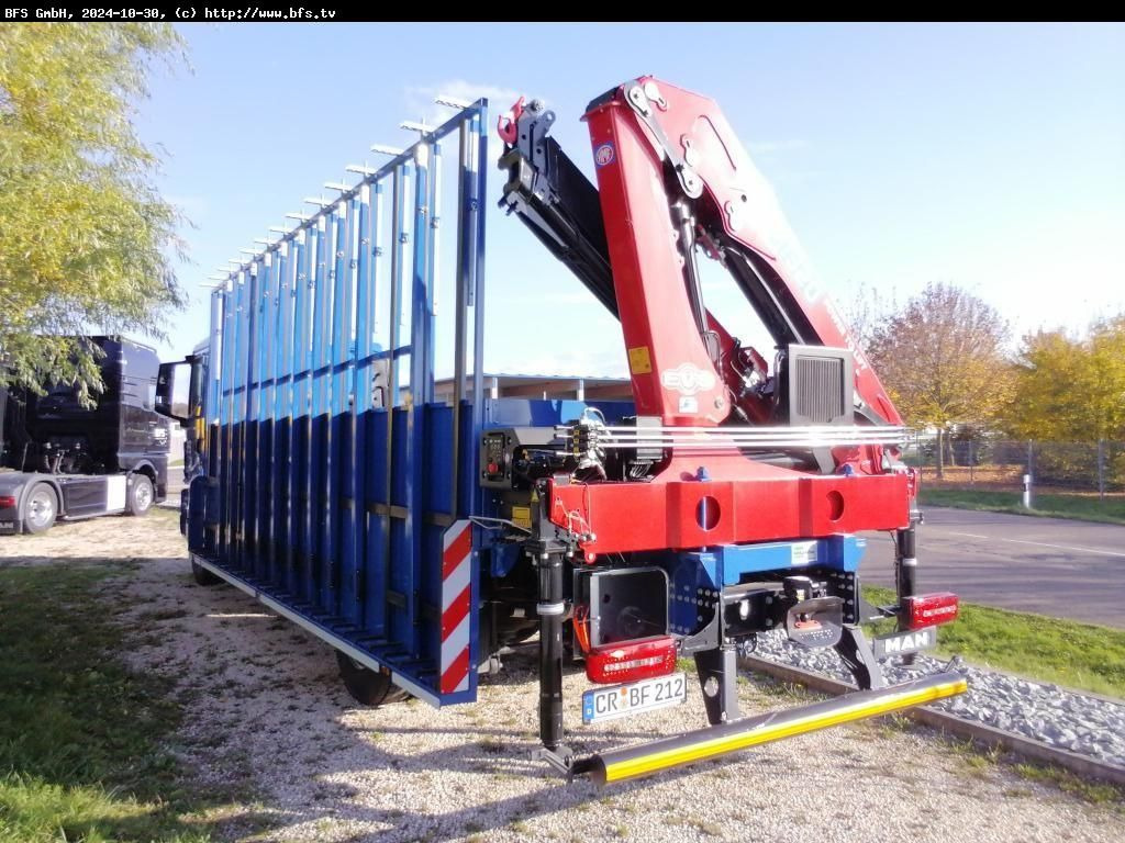 MAN TGM (TG3) 18.320 4x2 BL CH Glastransporter Hegla - Planbil, Kranbil: bilde 3 MAN TGM (TG3) 18.320 4x2 BL CH Glastransporter Hegla - Planbil, Kranbil: bilde 3
