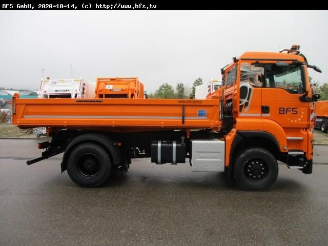MAN TGS 18.400 4x4 BL Winterdienst, Kipper - Tippbil: bilde 2 MAN TGS 18.400 4x4 BL Winterdienst, Kipper - Tippbil: bilde 2