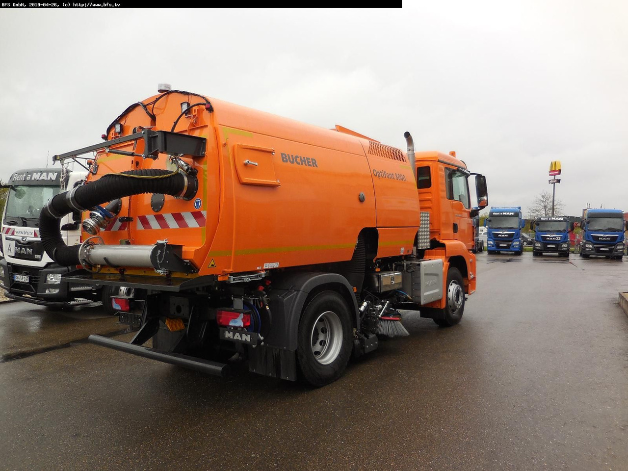 MAN TGS 18.420 4X2 BL Bucher OF 8000 TWIN beidseitig - Feiebil: bilde 2 MAN TGS 18.420 4X2 BL Bucher OF 8000 TWIN beidseitig - Feiebil: bilde 2