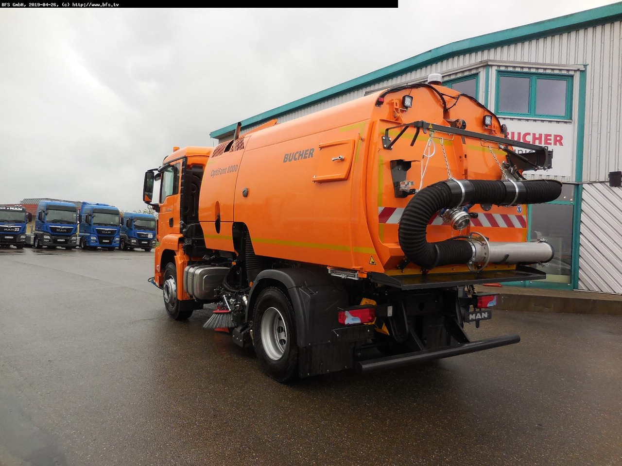 MAN TGS 18.420 4X2 BL Bucher OF 8000 TWIN beidseitig - Feiebil: bilde 3 MAN TGS 18.420 4X2 BL Bucher OF 8000 TWIN beidseitig - Feiebil: bilde 3