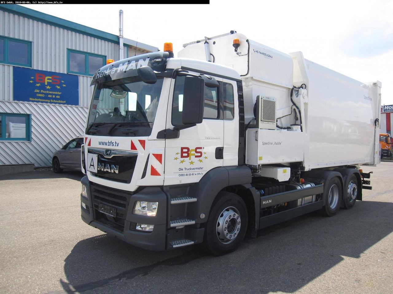 MAN TGS 26.320 6x2-4 LL HS SL Speedline 27 PPK - ViS - Søppelbil: bilde 1 MAN TGS 26.320 6x2-4 LL HS SL Speedline 27 PPK - ViS - Søppelbil: bilde 1
