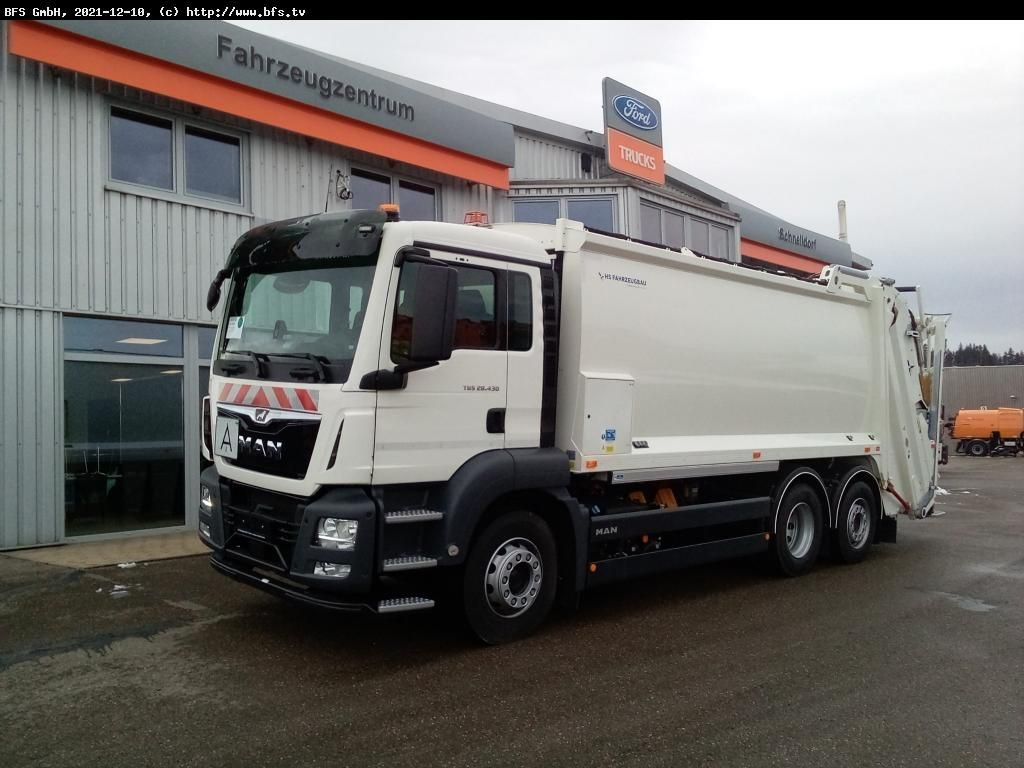 MAN TGS 26.430 6x2-4 BL HS UL Olympus 23 - Euro Max - Søppelbil: bilde 1 MAN TGS 26.430 6x2-4 BL HS UL Olympus 23 - Euro Max - Søppelbil: bilde 1