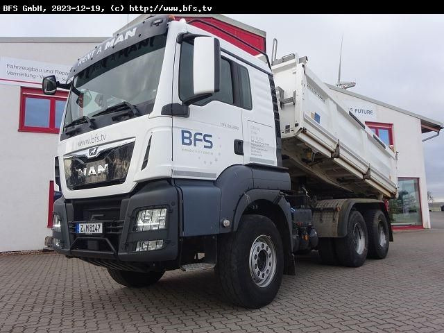 MAN TGS 26.500 6x4 BB MEILLER Bordmatik links, Motor - Tippbil: bilde 1 MAN TGS 26.500 6x4 BB MEILLER Bordmatik links, Motor - Tippbil: bilde 1