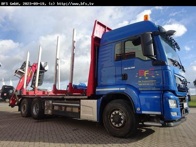 MAN TGS 26.500 6x4H-4BL Kurzholz - Tømmerbil: bilde 3 MAN TGS 26.500 6x4H-4BL Kurzholz - Tømmerbil: bilde 3
