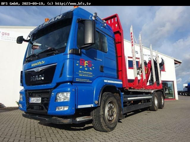 MAN TGS 26.500 6x4H-4BL Kurzholz - Tømmerbil: bilde 1 MAN TGS 26.500 6x4H-4BL Kurzholz - Tømmerbil: bilde 1