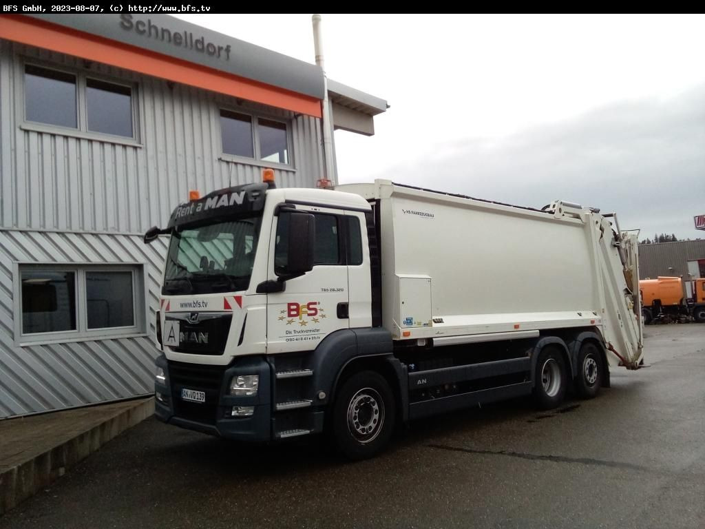 MAN TGS 28.320 6x2-4 BL HS UL Olympus 23 - Euro Max - Søppelbil: bilde 1 MAN TGS 28.320 6x2-4 BL HS UL Olympus 23 - Euro Max - Søppelbil: bilde 1