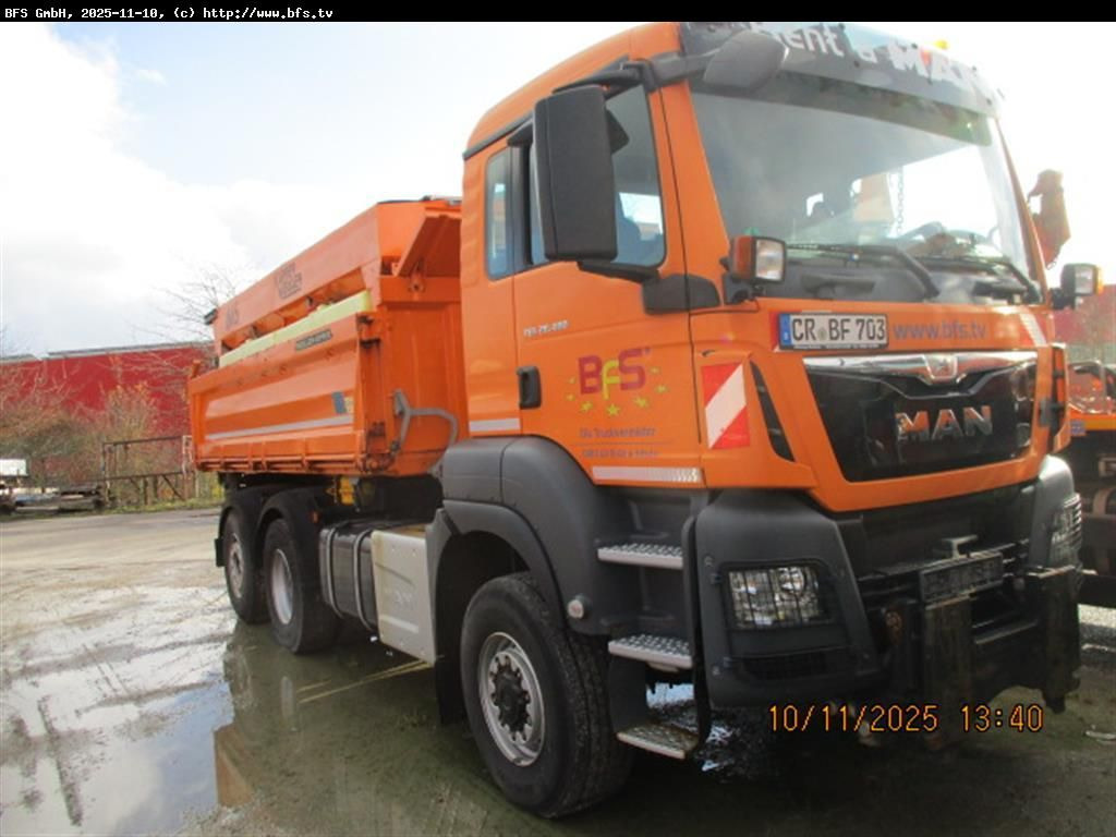 MAN TGS 28.480 6X4-4 BL Euro6, Winterdienst, Bordmat - Tippbil: bilde 1 MAN TGS 28.480 6X4-4 BL Euro6, Winterdienst, Bordmat - Tippbil: bilde 1