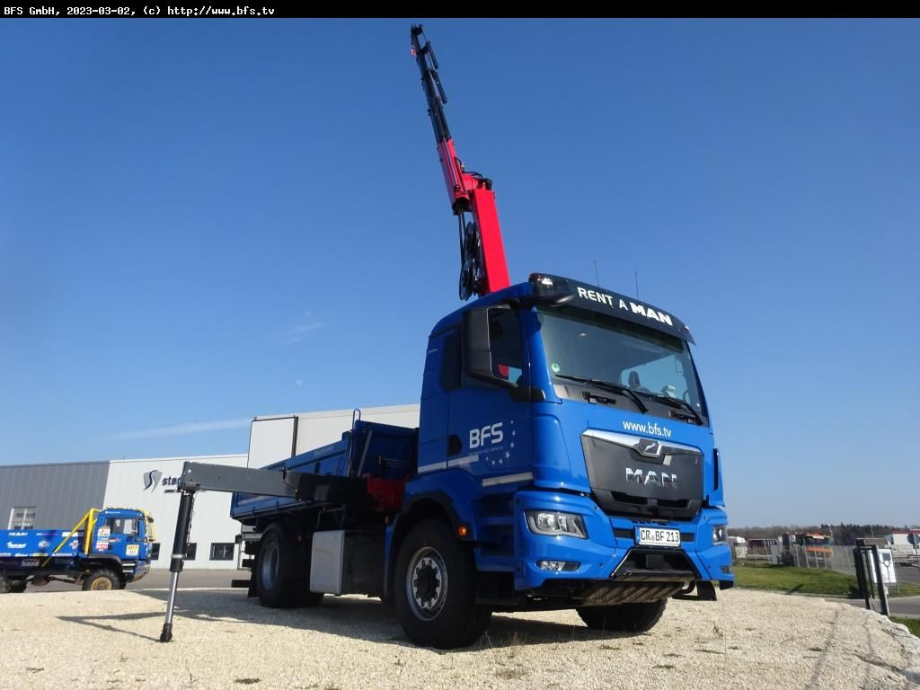 MAN TGS (TG3) 18.470 4x4H BL CH TG3 Hydrodrive, HMF, - Tippbil: bilde 2 MAN TGS (TG3) 18.470 4x4H BL CH TG3 Hydrodrive, HMF, - Tippbil: bilde 2