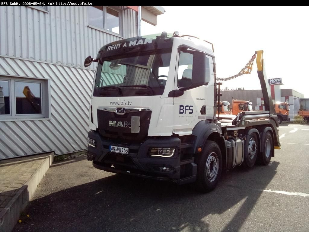 MAN TGS (TG3) 26.430 6x2-4 BL CH VL-Achser, Palfinge - Tippbil: bilde 1 MAN TGS (TG3) 26.430 6x2-4 BL CH VL-Achser, Palfinge - Tippbil: bilde 1