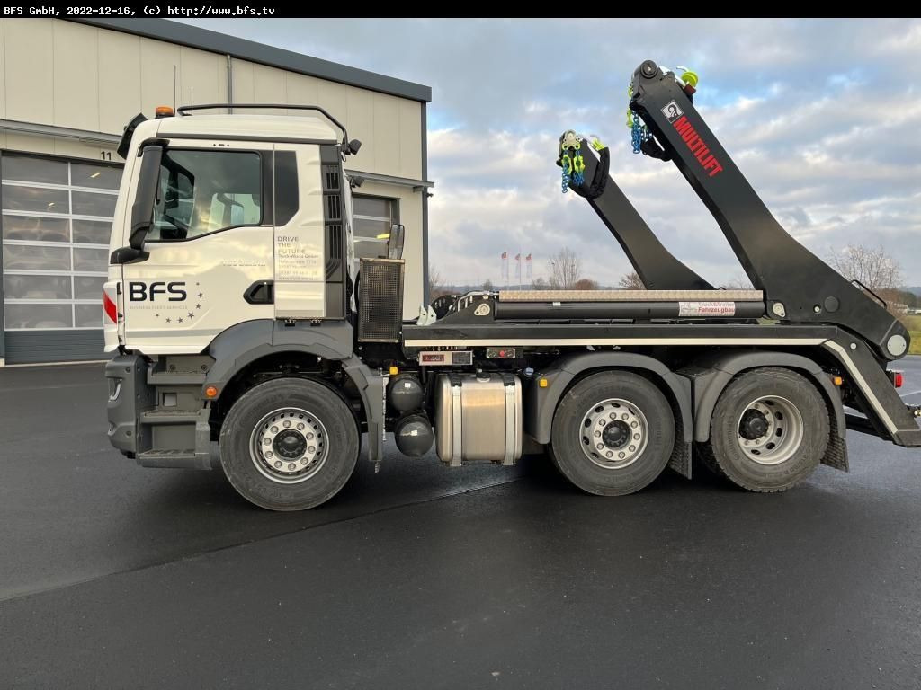 MAN TGS (TG3) 26.510 6x2/4 BL CH HIAB - Tippbil: bilde 1 MAN TGS (TG3) 26.510 6x2/4 BL CH HIAB - Tippbil: bilde 1