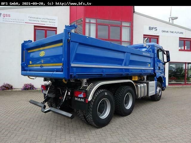 MAN TGS (TG3) 33.470 6x4 BB 3-Achsen, 3-Seiten Meill - Tippbil: bilde 3 MAN TGS (TG3) 33.470 6x4 BB 3-Achsen, 3-Seiten Meill - Tippbil: bilde 3