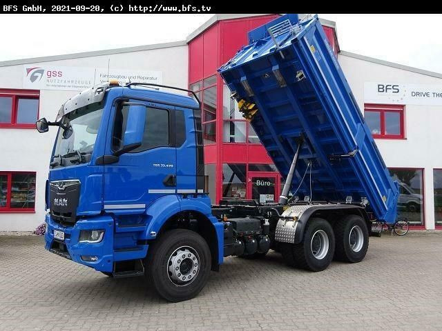 MAN TGS (TG3) 33.470 6x4 BB 3-Achsen, 3-Seiten Meill - Tippbil: bilde 2 MAN TGS (TG3) 33.470 6x4 BB 3-Achsen, 3-Seiten Meill - Tippbil: bilde 2