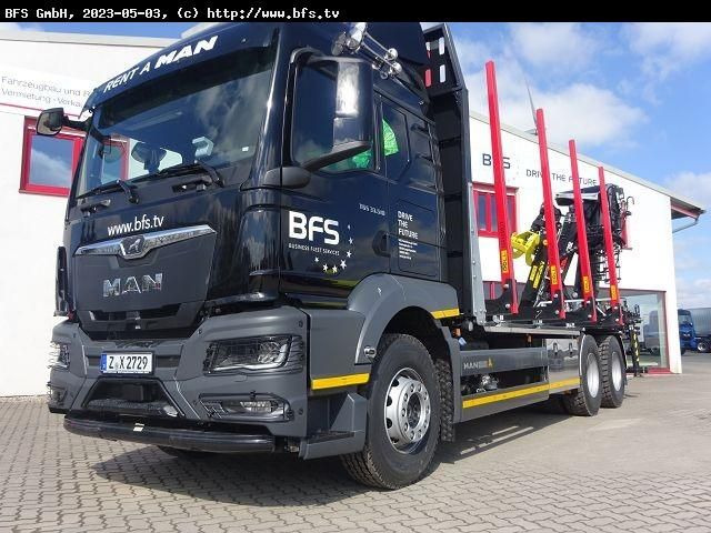 MAN TGS (TG3) 33.510 6x4 BL CH Loglift Holzladekran - Tømmerbil: bilde 1 MAN TGS (TG3) 33.510 6x4 BL CH Loglift Holzladekran - Tømmerbil: bilde 1