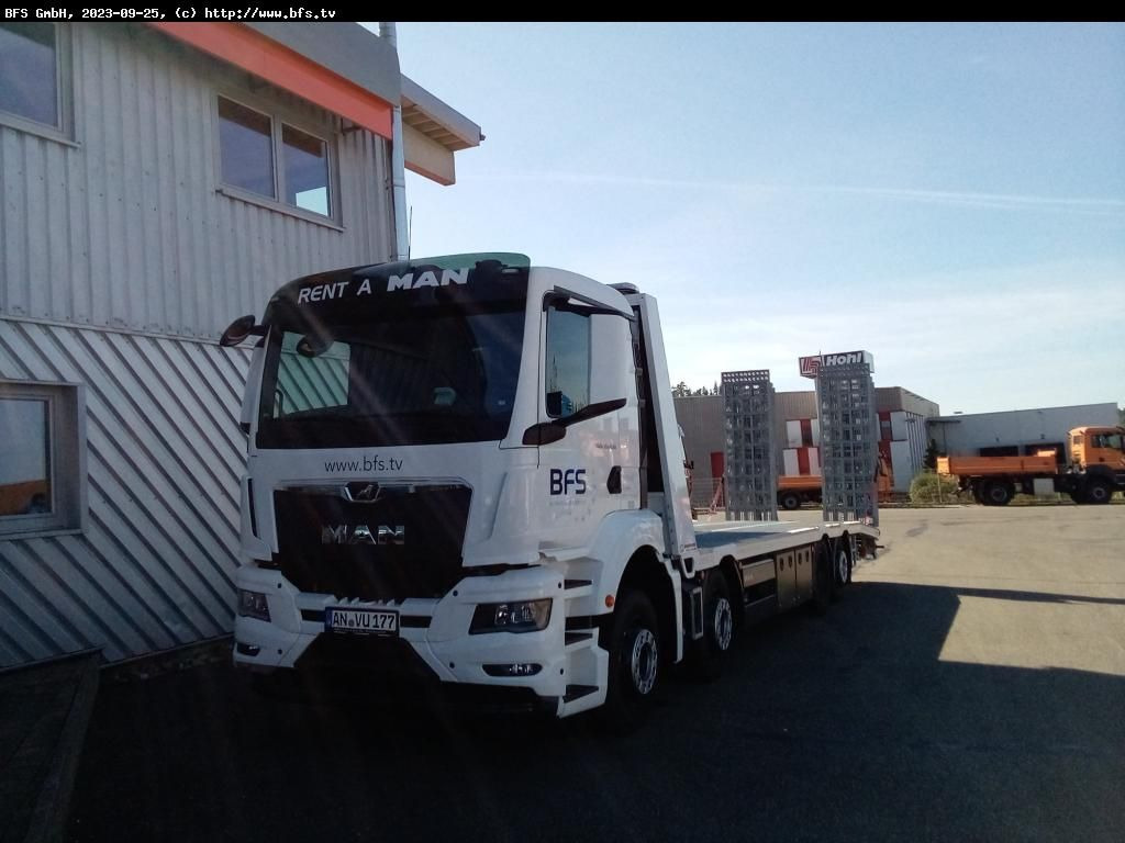 MAN TGS (TG3) 35.430 8x2-6 BL CH NN, Plattform Aufba - Bergingsbil: bilde 1 MAN TGS (TG3) 35.430 8x2-6 BL CH NN, Plattform Aufba - Bergingsbil: bilde 1