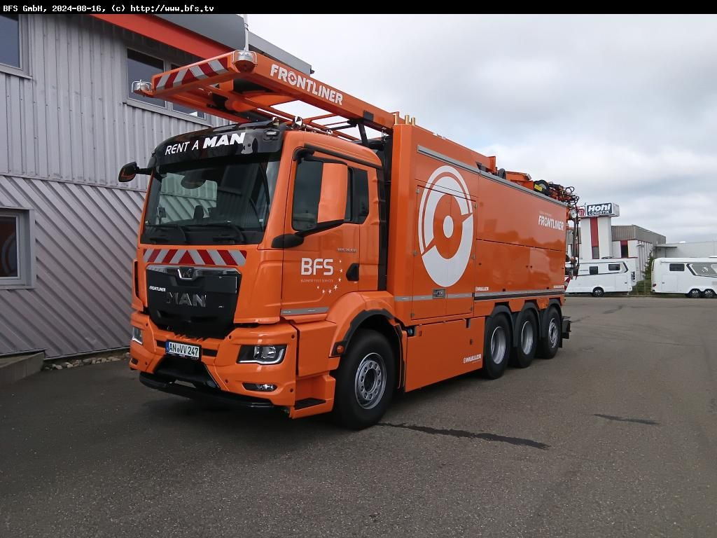 MAN TGS (TG3) 35.510 8x4-4 BL CH Canalmaster F 135 E - Vakuum lastebil: bilde 1 MAN TGS (TG3) 35.510 8x4-4 BL CH Canalmaster F 135 E - Vakuum lastebil: bilde 1