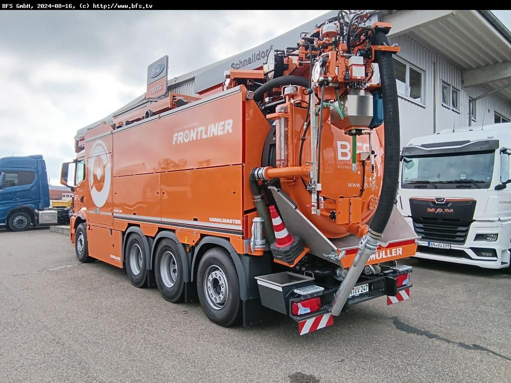 MAN TGS (TG3) 35.510 8x4-4 BL CH Canalmaster F 135 E - Vakuum lastebil: bilde 3 MAN TGS (TG3) 35.510 8x4-4 BL CH Canalmaster F 135 E - Vakuum lastebil: bilde 3