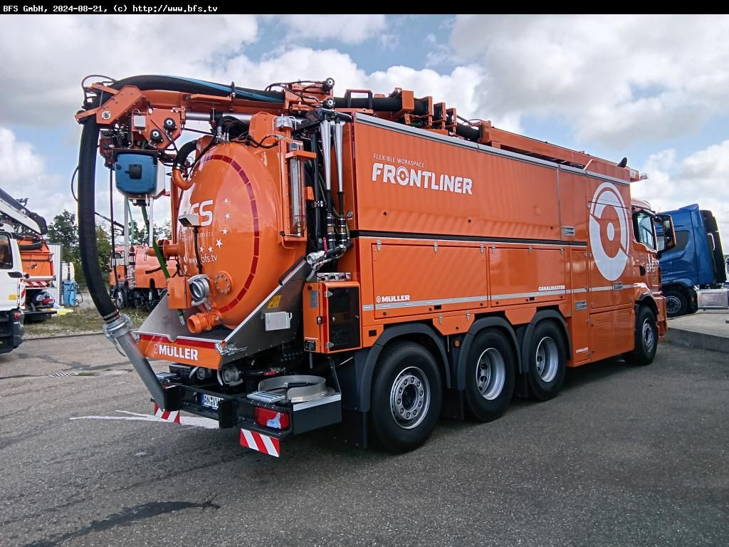 MAN TGS (TG3) 35.510 8x4-4 BL CH MÜLLER Canalmaster - Vakuum lastebil: bilde 2 MAN TGS (TG3) 35.510 8x4-4 BL CH MÜLLER Canalmaster - Vakuum lastebil: bilde 2