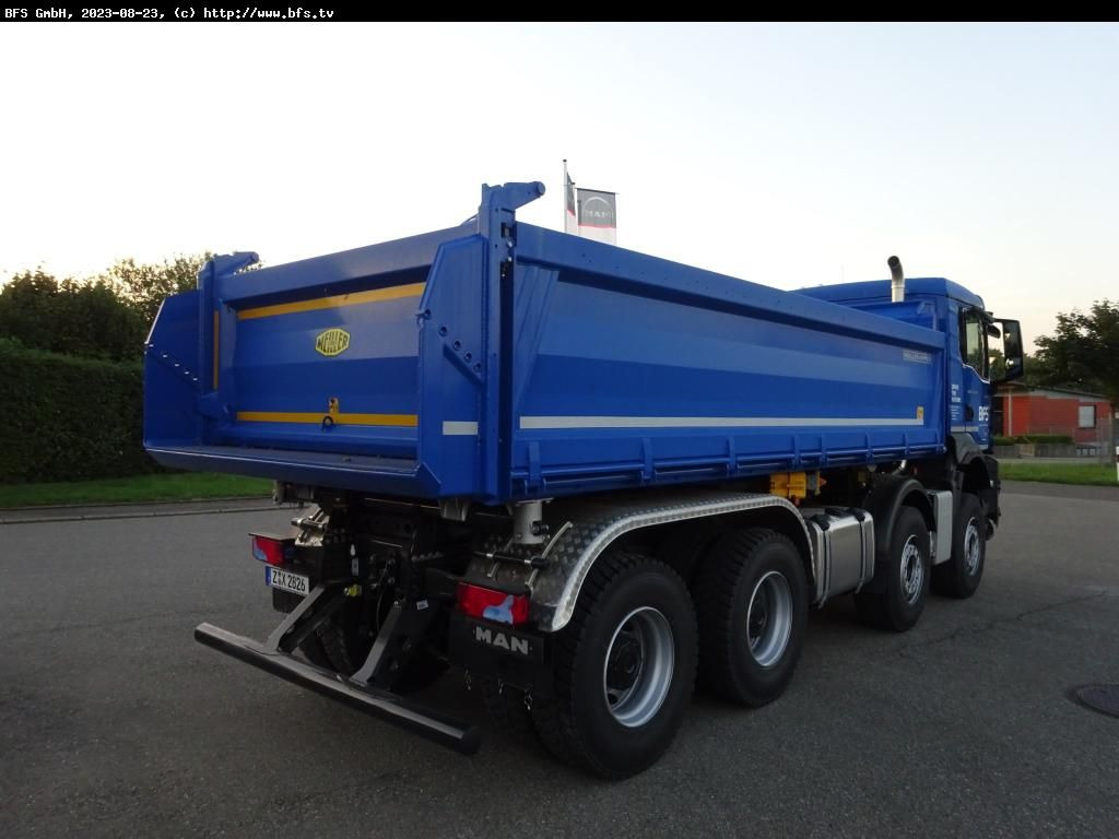MAN TGS (TG3) 35.520 8x4 BB CH Bordmatik links, 3-Se - Tippbil: bilde 2 MAN TGS (TG3) 35.520 8x4 BB CH Bordmatik links, 3-Se - Tippbil: bilde 2