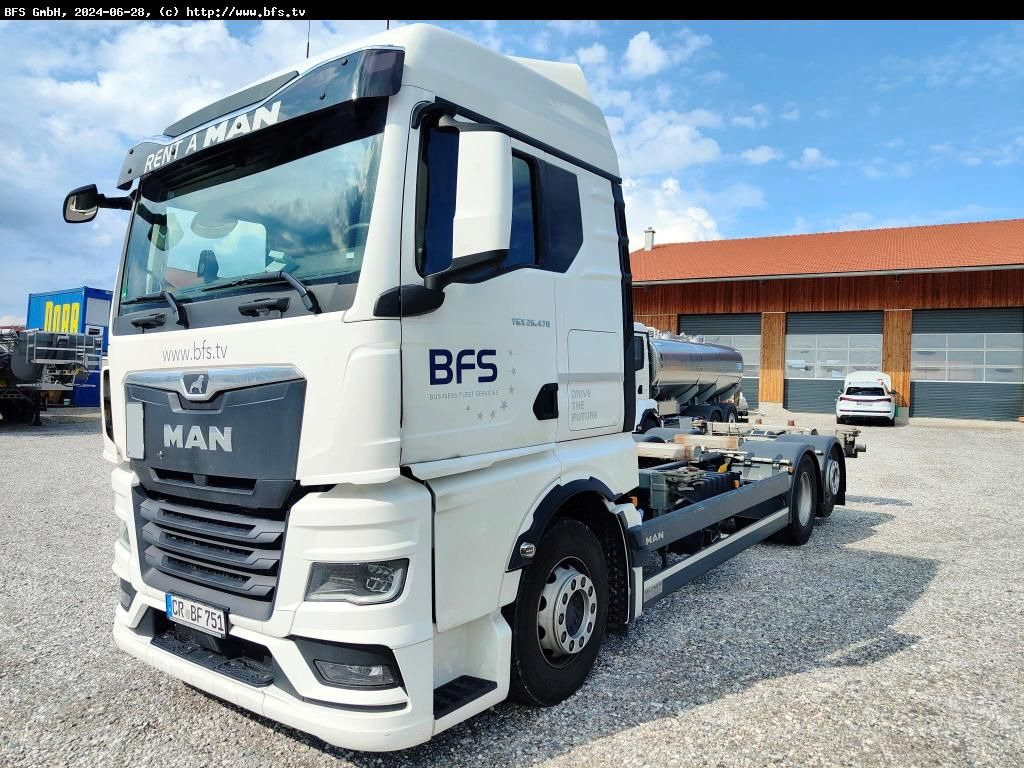 MAN TGX (TG3) 26.470 6x2-4 LL BDF Mildner - Container-transport/ Vekselflak lastebil: bilde 1 MAN TGX (TG3) 26.470 6x2-4 LL BDF Mildner - Container-transport/ Vekselflak lastebil: bilde 1