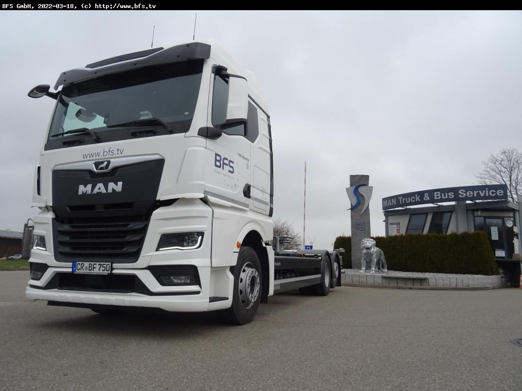 MAN TGX (TG3) 26.470 6x2-4 LL BDF Mildner - Container-transport/ Vekselflak lastebil: bilde 1 MAN TGX (TG3) 26.470 6x2-4 LL BDF Mildner - Container-transport/ Vekselflak lastebil: bilde 1