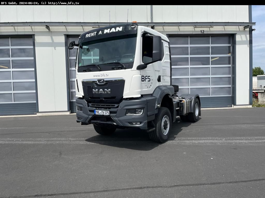 MAN TGS (TG3) 18.520 4x4 BL SA hohe Bauart, Kipphydr - Trekkvogn: bilde 1 MAN TGS (TG3) 18.520 4x4 BL SA hohe Bauart, Kipphydr - Trekkvogn: bilde 1