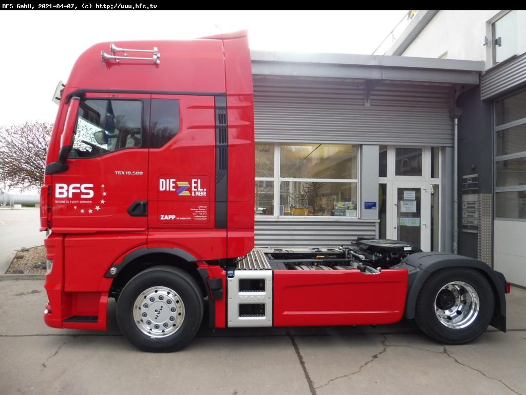 MAN TGX (TG3) 18.580 4x2 BL SA Kipphydraulik GX - Trekkvogn: bilde 4 MAN TGX (TG3) 18.580 4x2 BL SA Kipphydraulik GX - Trekkvogn: bilde 4