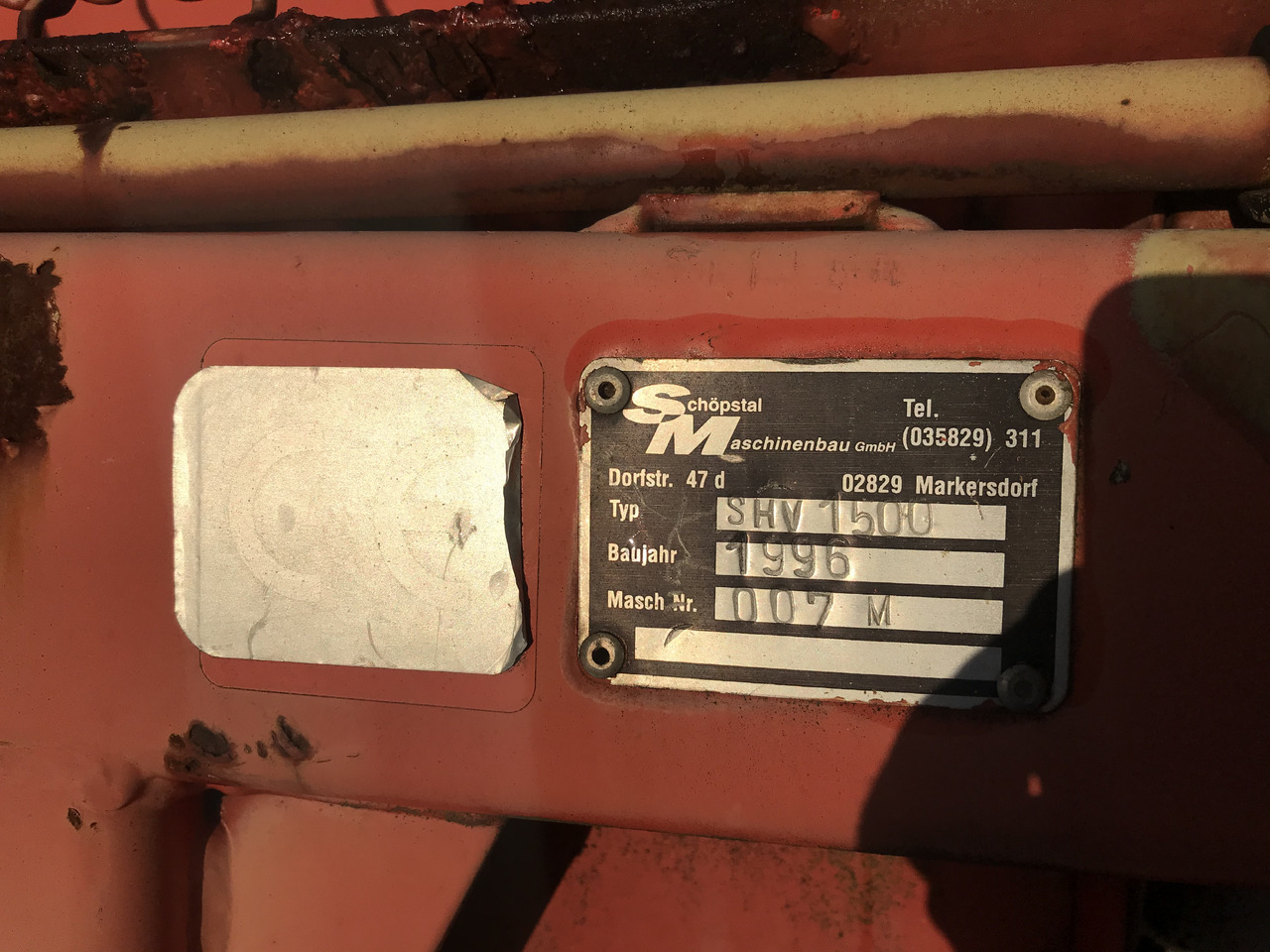 Halmkutter Hand-made SCHOPSTAL MASCHINEN SM: bilde 15