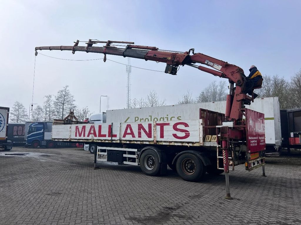 ATM 2 AS + HIAB 300-4 + WINCH - Åpen semitrailer: bilde 1 ATM 2 AS + HIAB 300-4 + WINCH - Åpen semitrailer: bilde 1