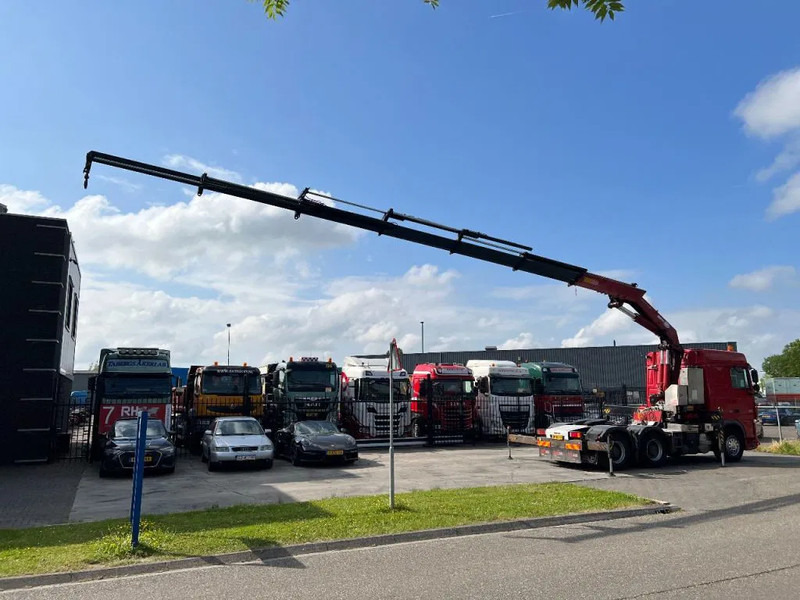 DAF XF 105.460 6X4 EURO 5 + HMF 4220 K6 + REMOTE CONTROL + RETARDER - Kranbil: bilde 5 DAF XF 105.460 6X4 EURO 5 + HMF 4220 K6 + REMOTE CONTROL + RETARDER - Kranbil: bilde 5