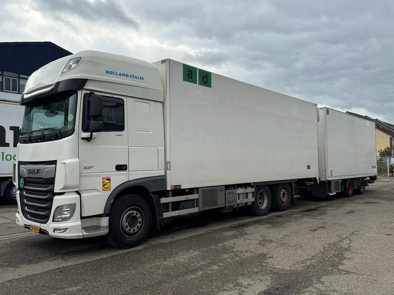 DAF XF 480 6X2 + 2 AXLE HANGER + TRS COOLING + DHOLLANDIA LIFT (2x) - Lastebil med kjøl: bilde 1 DAF XF 480 6X2 + 2 AXLE HANGER + TRS COOLING + DHOLLANDIA LIFT (2x) - Lastebil med kjøl: bilde 1
