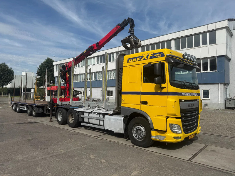 DAF XF 510 6X4 EURO 6 PALFINGER Q150Z + GRIJPER + KELBERG HANGER INTARDER - Planbil, Kranbil: bilde 3 DAF XF 510 6X4 EURO 6 PALFINGER Q150Z + GRIJPER + KELBERG HANGER INTARDER - Planbil, Kranbil: bilde 3