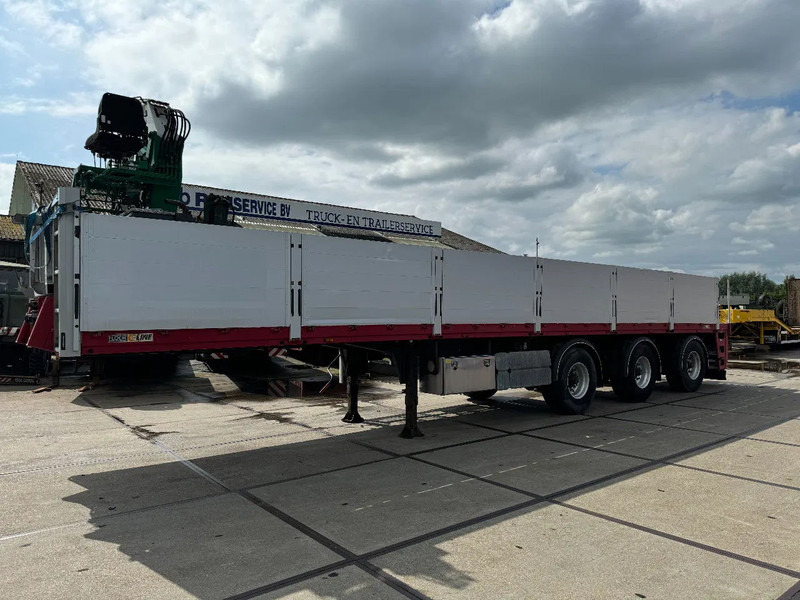 Floor FLO 18 30 S2 + KENNIS CRANE 3X STEERING AXLE - Åpen semitrailer: bilde 3 Floor FLO 18 30 S2 + KENNIS CRANE 3X STEERING AXLE - Åpen semitrailer: bilde 3