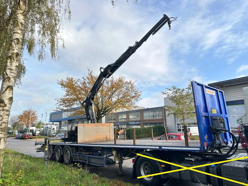 Fruehauf MET HIAB 122E-3 REMOTE CONTROLE, 2014 - Åpen semitrailer: bilde 1 Fruehauf MET HIAB 122E-3 REMOTE CONTROLE, 2014 - Åpen semitrailer: bilde 1