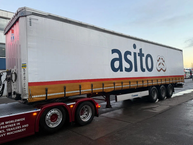 Krone WITH ALUMINIUM SIDEBOARDS, BPW AXLES, SLIDING ROOF - Gardintrailer: bilde 1 Krone WITH ALUMINIUM SIDEBOARDS, BPW AXLES, SLIDING ROOF - Gardintrailer: bilde 1